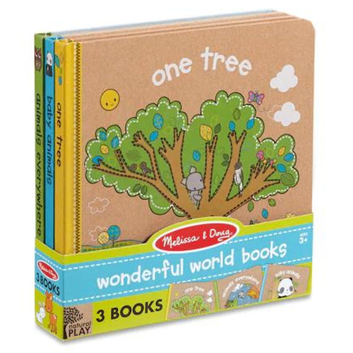 Melissa & Doug Natural Play Book Bundle