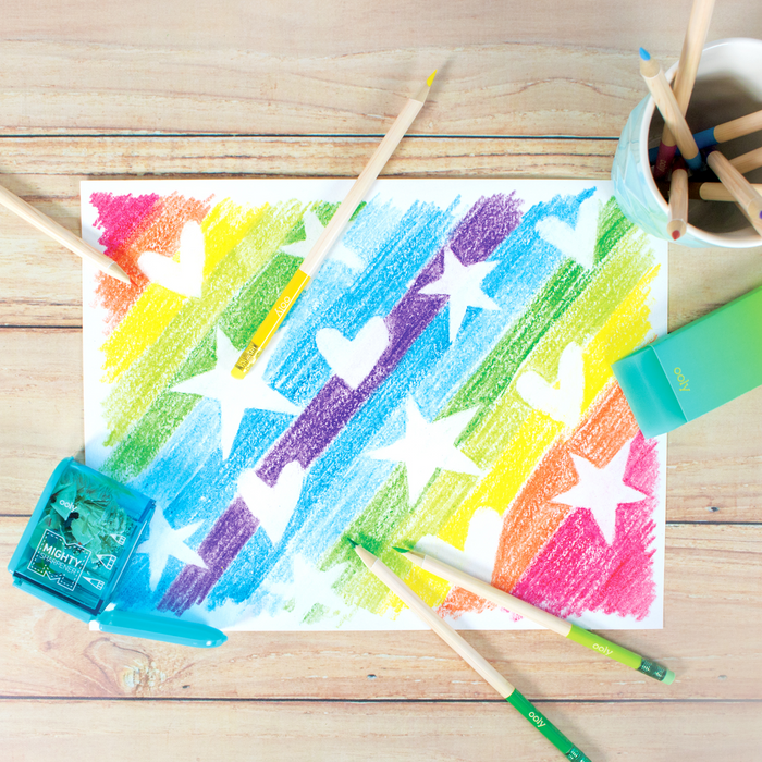 Ooly Unmistakeables Erasable Colored Pencils