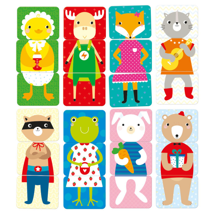Banana Panda Mix and Match Animals Puzzle