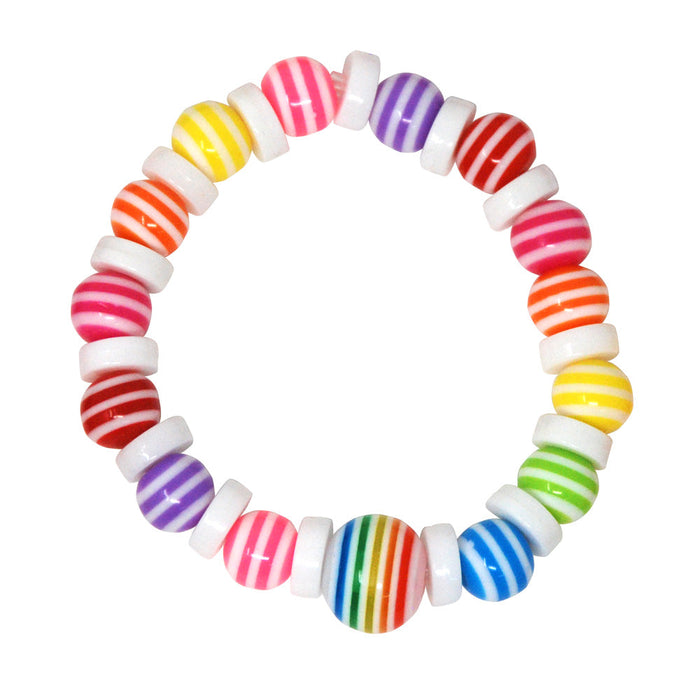 Pink Poppy Sweet Like Candy Necklace & Bracelet Set