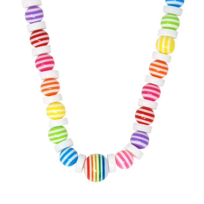 Pink Poppy Sweet Like Candy Necklace & Bracelet Set