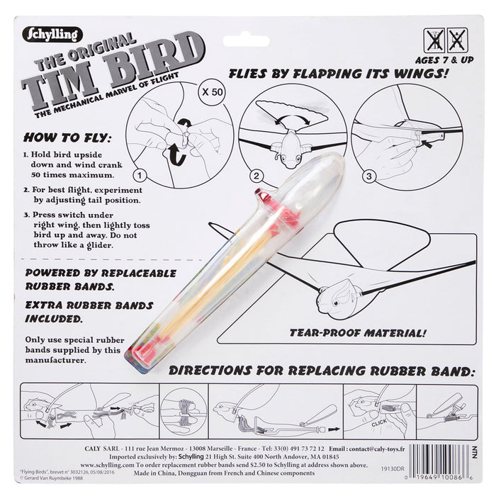 Schylling Original Tim Flying Bird