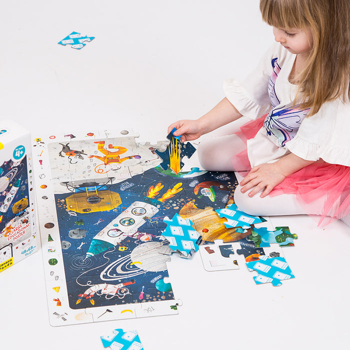 Banana Panda Observation Puzzle Space