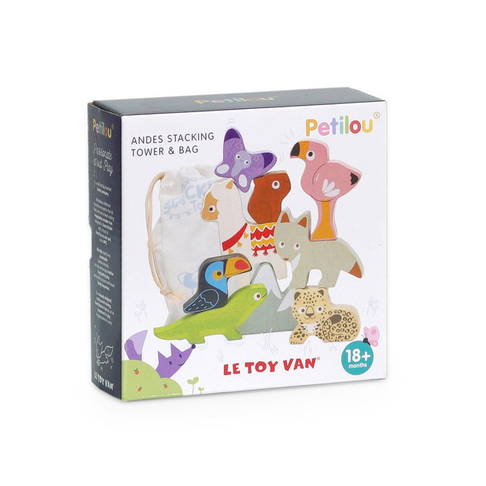 Le Toy Van Andes Stacking Tower and Bag