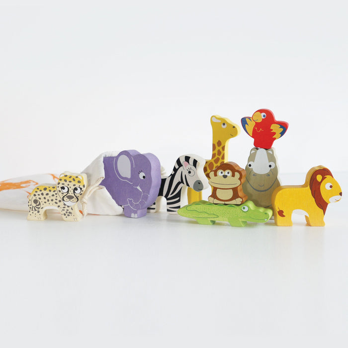 Le Toy Van Africa Stacker & Cotton Bag