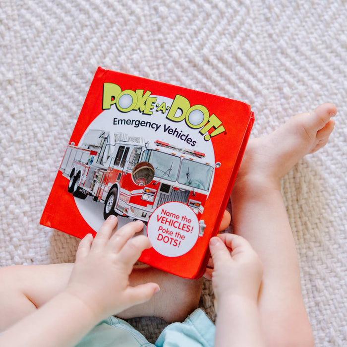 Melissa & Doug Poke-A-Dot: Emergency Vehicles