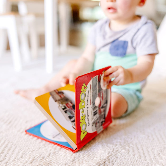 Melissa & Doug Poke-A-Dot: Emergency Vehicles
