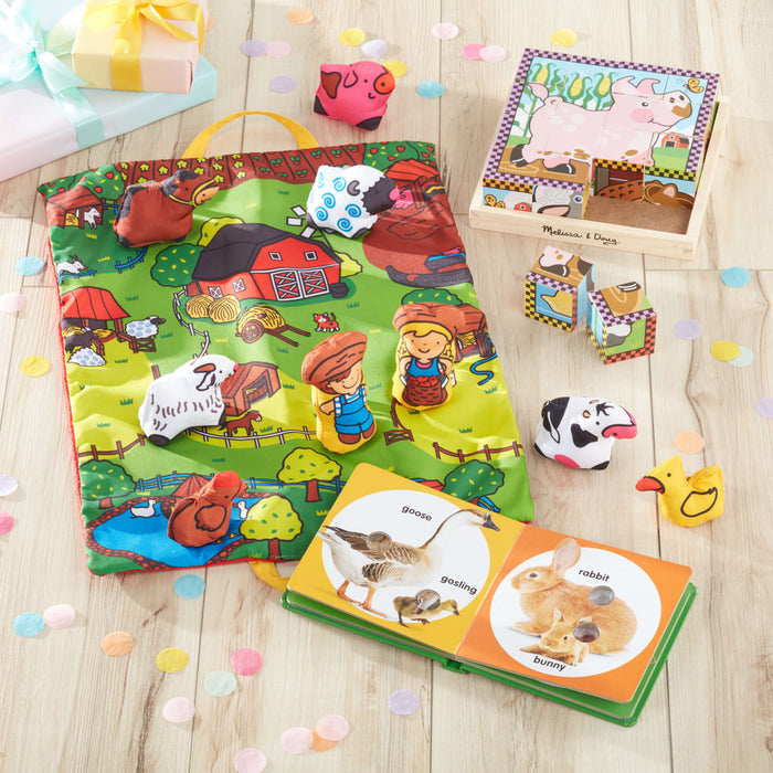 Melissa & Doug Poke-A-Dot: Farm Animal Families
