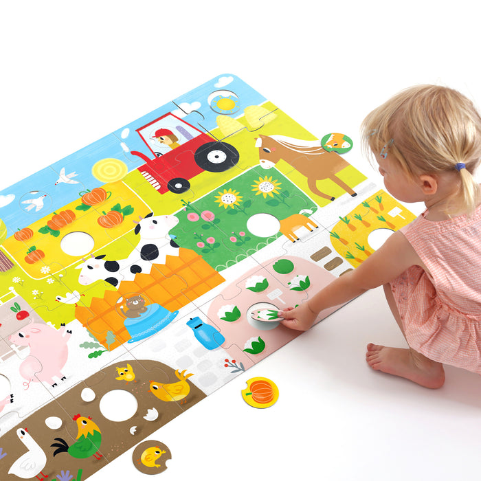 Banana Panda Suuuper Size Puzzle Farm Match Fun