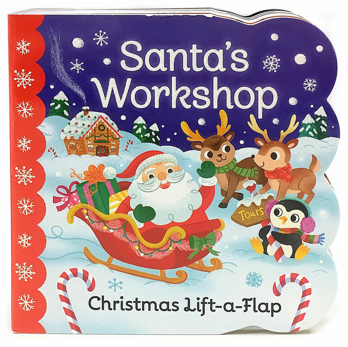 Santa's Workshop Lift-a-Flap Book