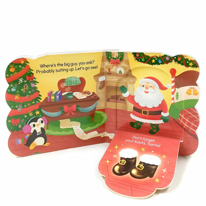 Santa's Workshop Lift-a-Flap Book