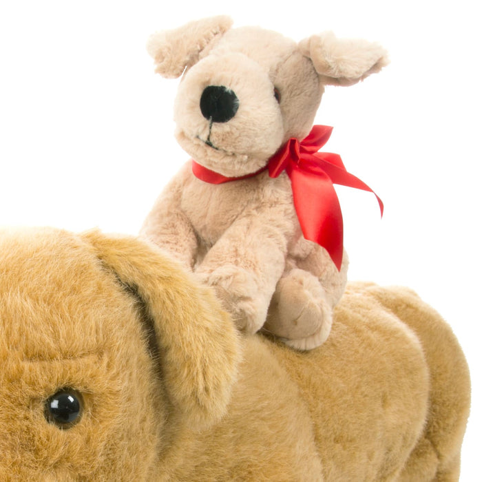 Melissa & Doug Sunny Yellow Lab Puppy Dog Stuffed Animal