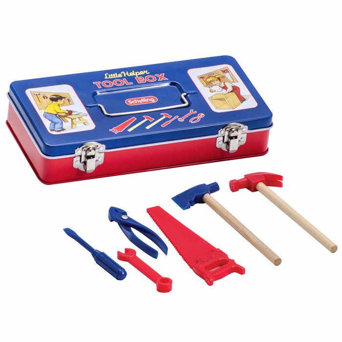 Schylling Little Helper Tin Tool Box