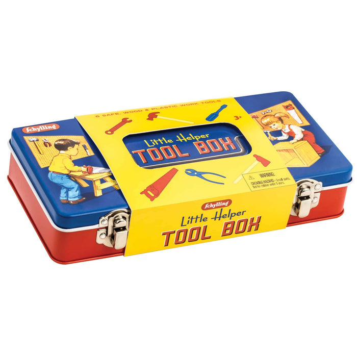 Schylling Little Helper Tin Tool Box