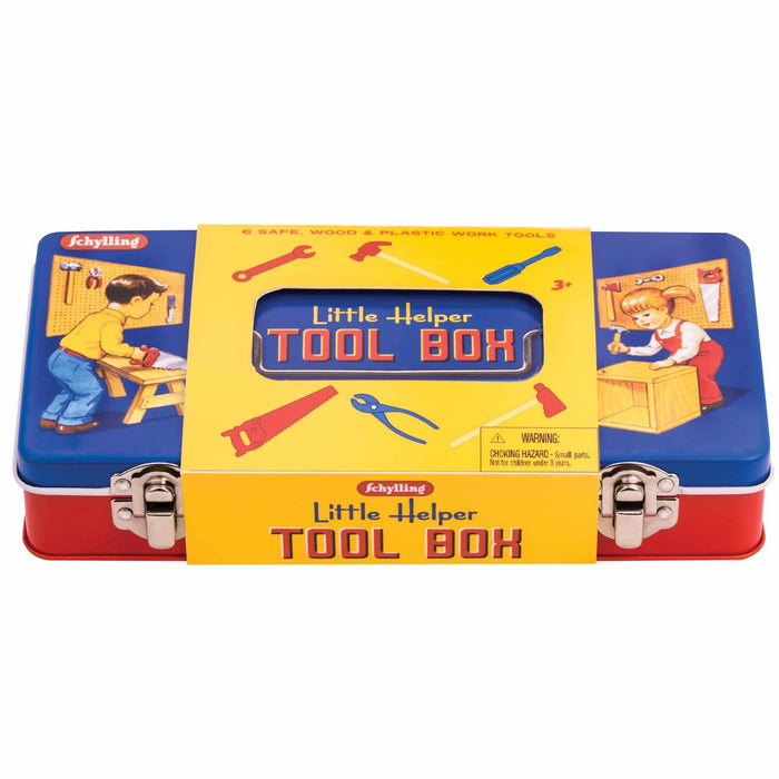 Schylling Little Helper Tin Tool Box