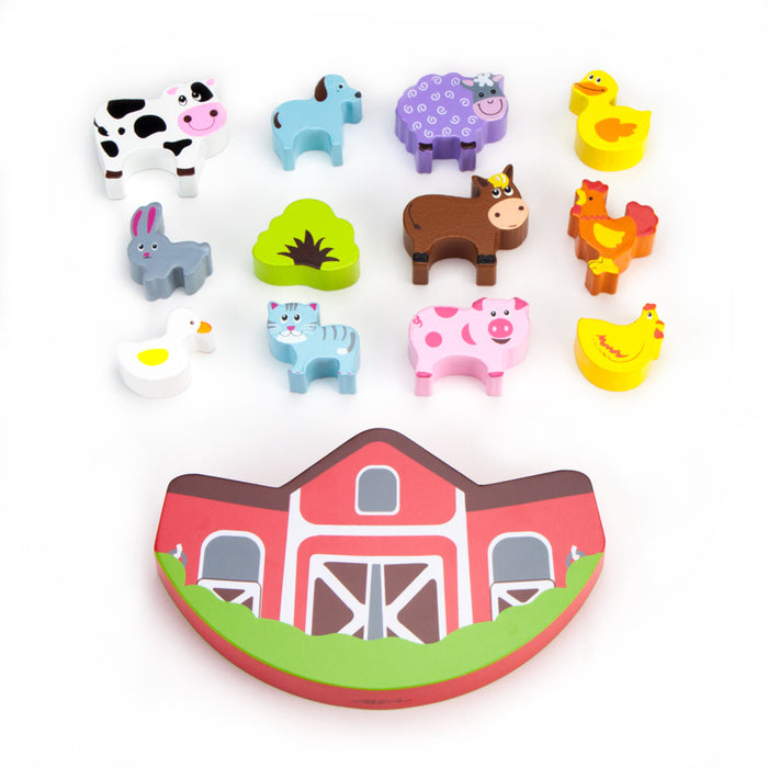 Brybelly Balancing Barnyard Game