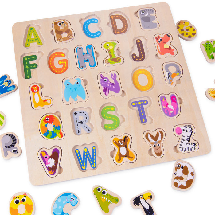 Brybelly Animal Alphabet Puzzle
