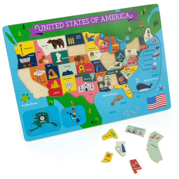 Brybelly Fifty Nifty States Puzzle