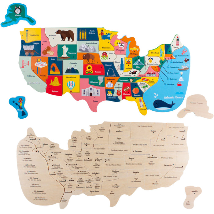 Brybelly Fifty Nifty States Puzzle