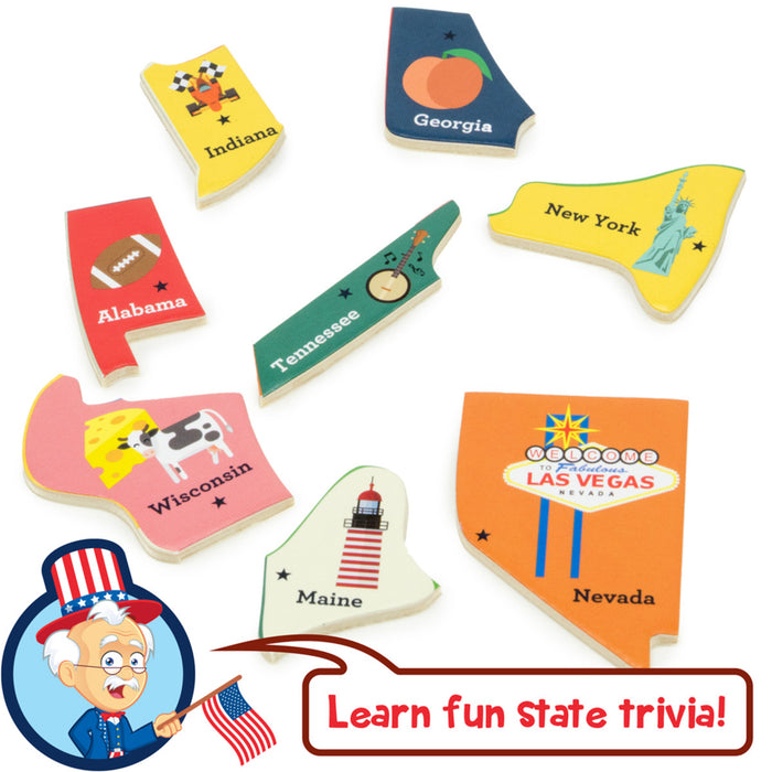 Brybelly Fifty Nifty States Puzzle