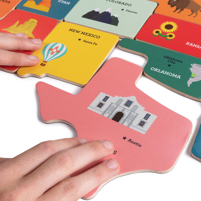 Brybelly Magnetic Fifty-Nifty States Puzzle