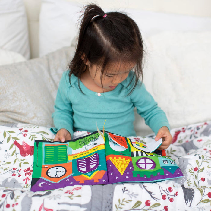 Melissa & Doug K's Kids The Wonderful World of Peekaboo! Soft Book