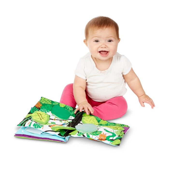 Melissa & Doug K's Kids The Wonderful World of Peekaboo! Soft Book