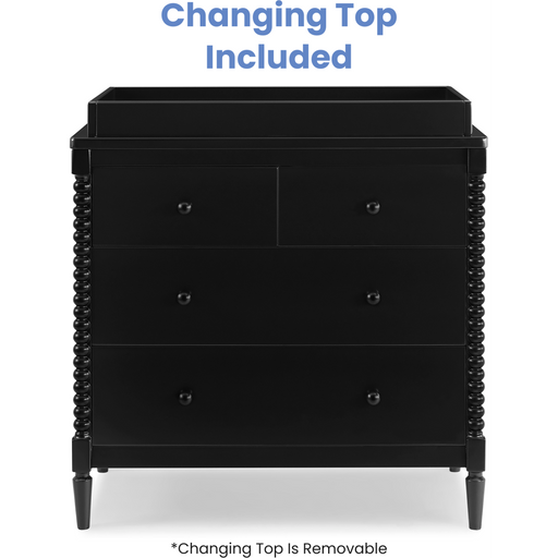 Delta Children Saint 4-Drawer Dresser With Changing Top - Cullen's Babyland & Playland