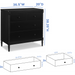 Delta Children Saint 4-Drawer Dresser With Changing Top - Cullen's Babyland & Playland