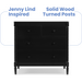 Delta Children Saint 4-Drawer Dresser With Changing Top - Cullen's Babyland & Playland
