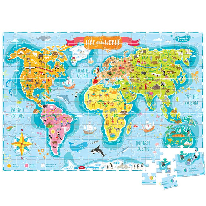 Banana Panda What in the World Young Explorers Floor Puzzle