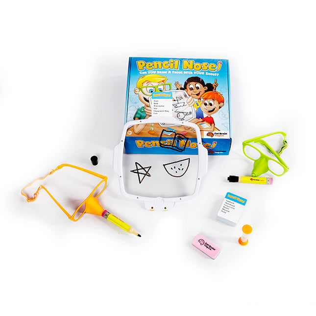 Fat Brain Toys -Pencil Nose Game