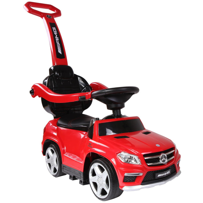 Mercedes 4-n-1 Push Car | Red