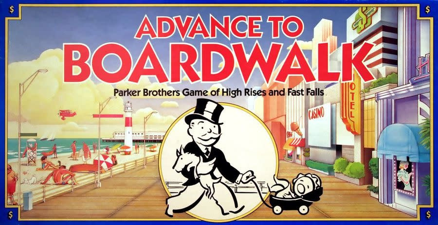 Monopoly Advance to Boardwalk Game