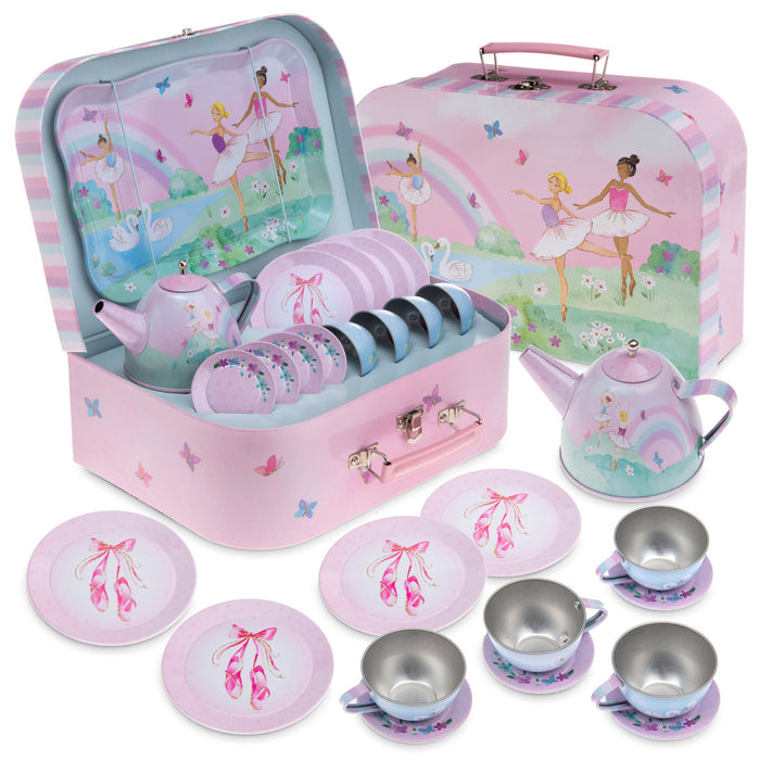 Jewelkeeper 15pc. Ballerina Tea Party Set