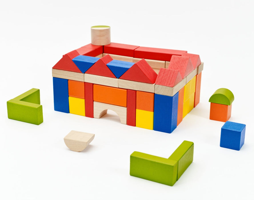 Classic World Toys 100 Wood Blocks