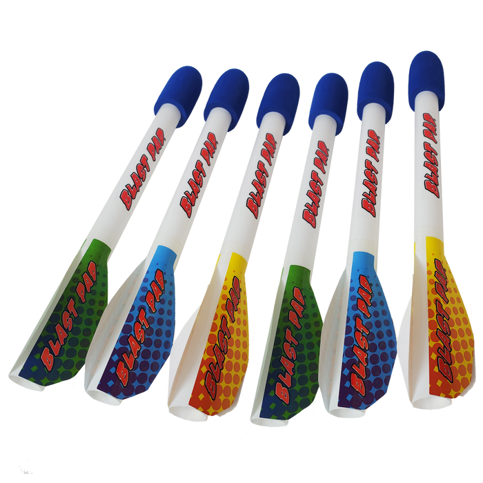 Marky Sparky Blast Pad Rockets 6-Pack