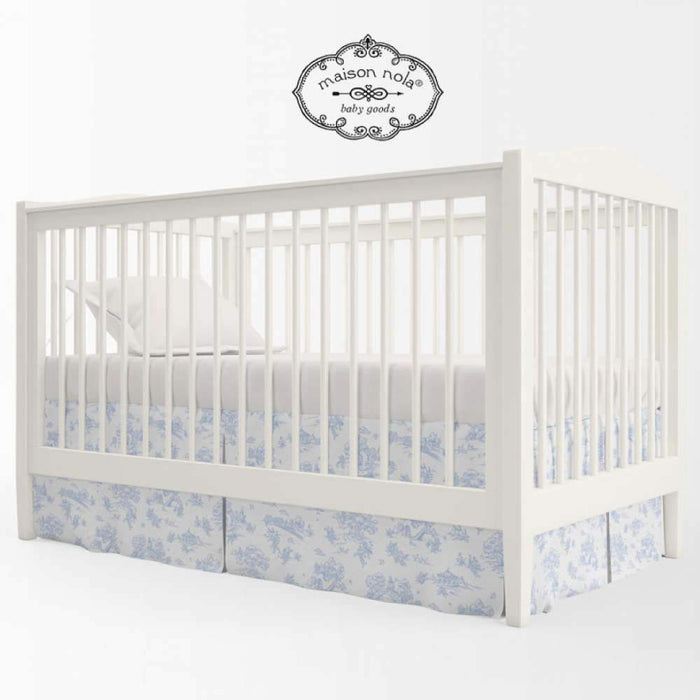 Maison Nola Storyland Toile Crib Skirt