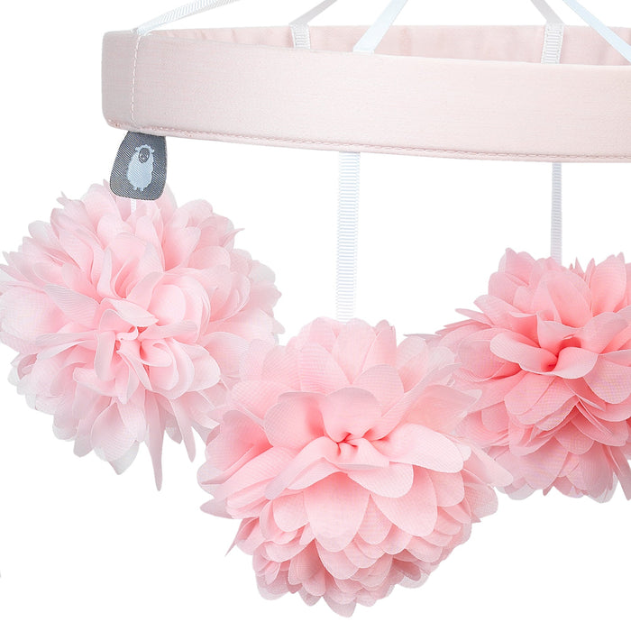 Lambs & Ivy Signature Botanical Baby Musical Baby Crib Mobile