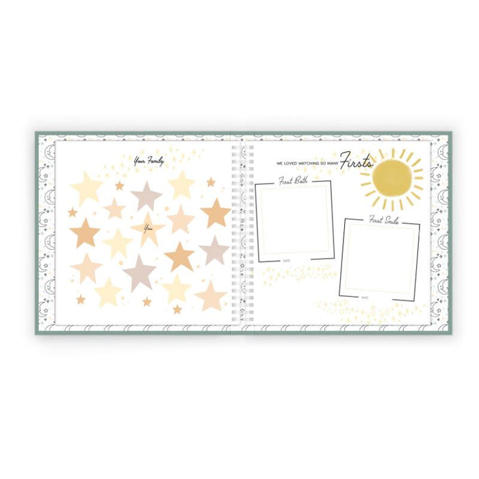 Lucy Darling Celestial Skies Luxury Memory Baby Book