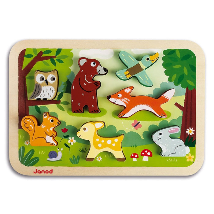 Janod Forest Chunky Puzzle