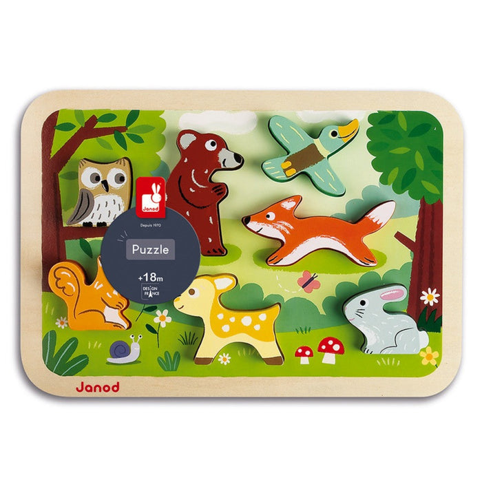 Janod Forest Chunky Puzzle