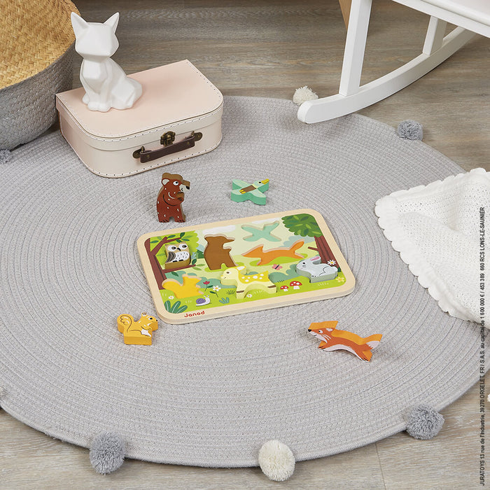 Janod Forest Chunky Puzzle