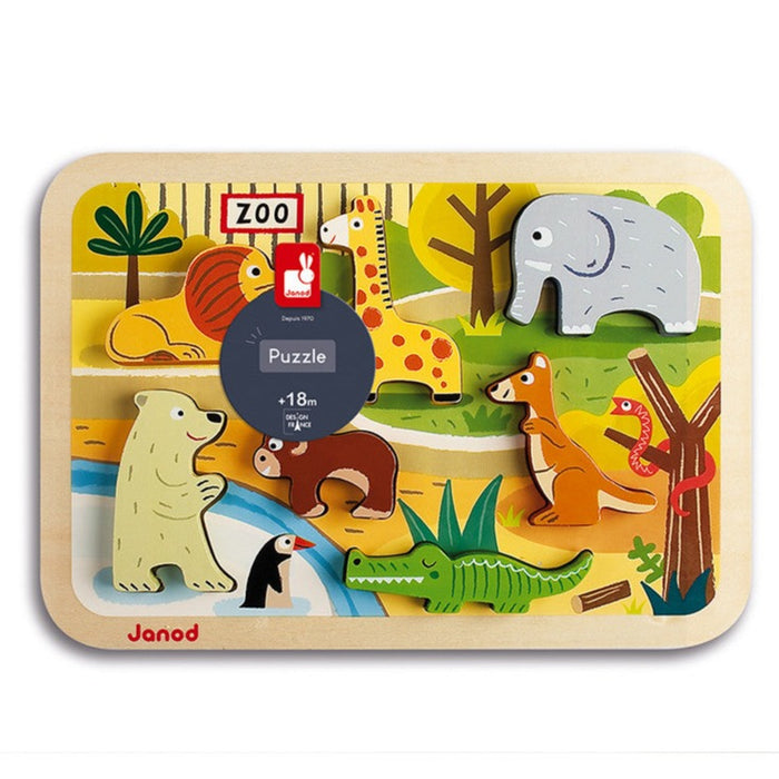 Janod Chunky Puzzle Zoo