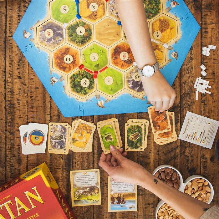 Asmodee Catan Game: Trade, Build, Settle