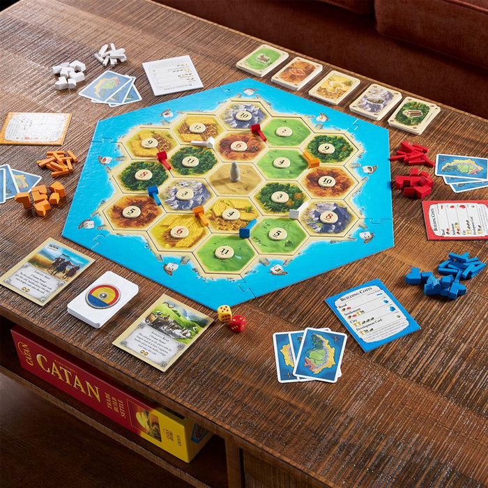 Asmodee Catan Game: Trade, Build, Settle