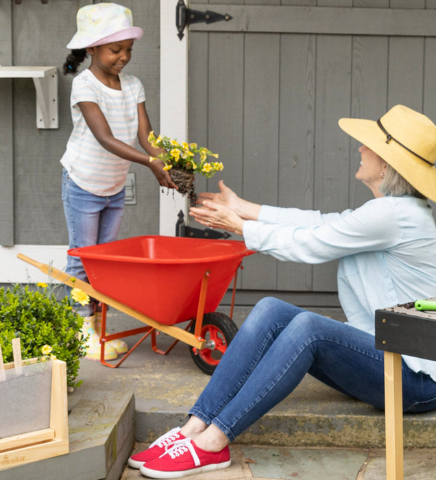 Hearthsong Grow With Me Child's Wheelbarrow