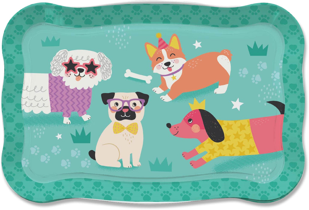 Jewelkeeper 15pc. Dog Pawty Tin Tea Set