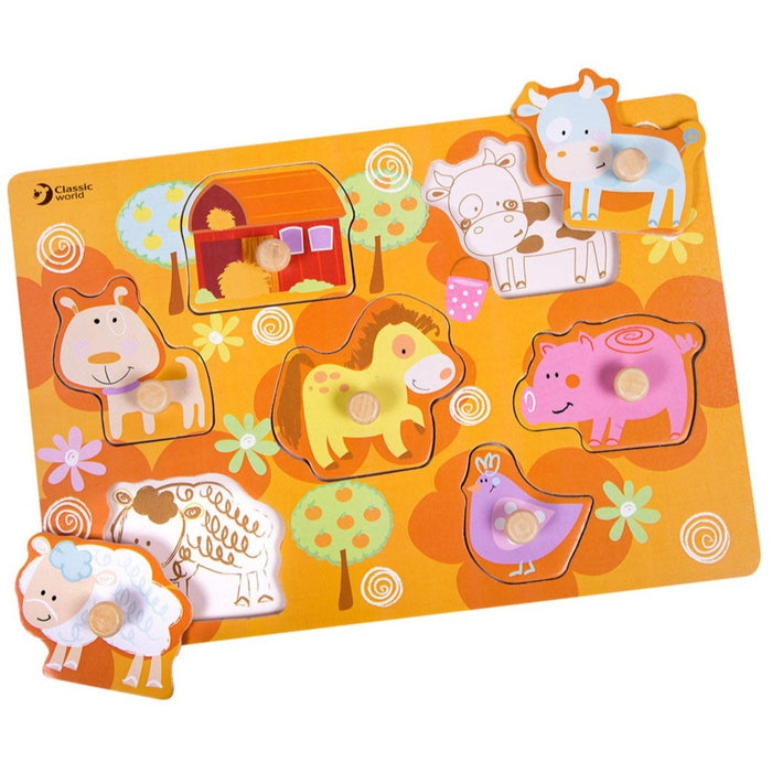 Classic World Toys Farm Puzzle