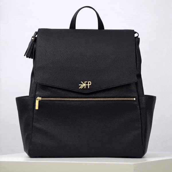 Freshly Picked Classic Diaper Bag | Ebony